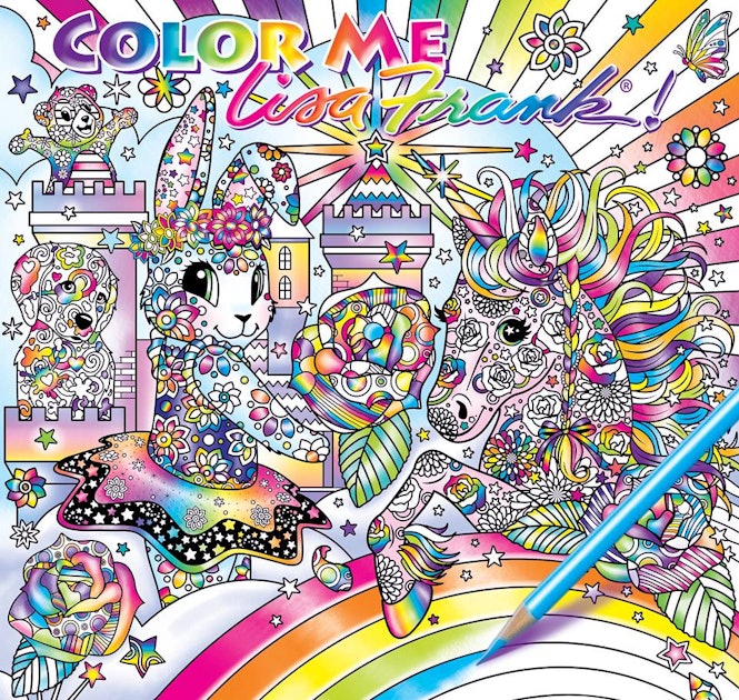 Download A Lisa Frank Adult Coloring Book Is Coming Soon, So Break Out Your Gel Pens