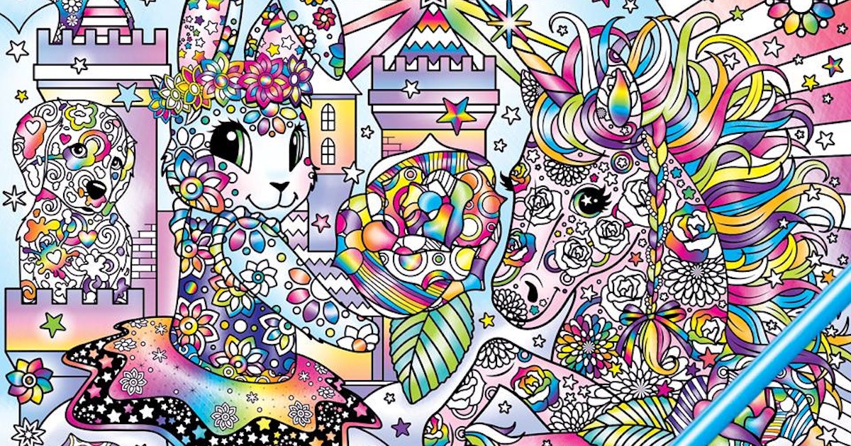 Download A Lisa Frank Adult Coloring Book Is Coming Soon, So Break Out Your Gel Pens