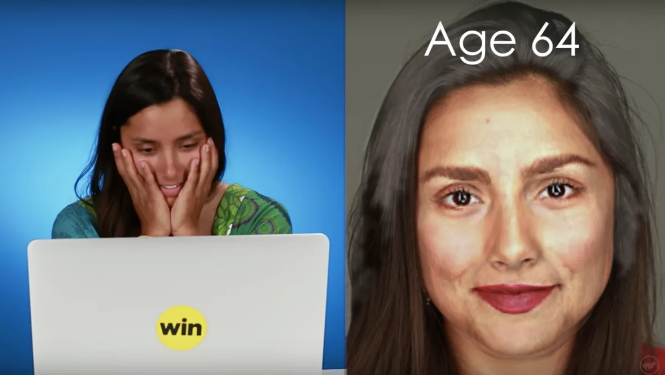 Women Age Themselves 40 Years To See What They'll Look Like Older — VIDEO