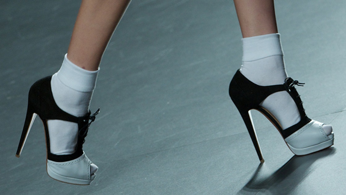 6 Socks With Heels Photos That Prove Its A Totally Acceptable Footwear
