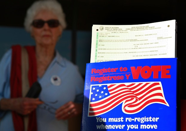 what was the original purpose of voter registration?