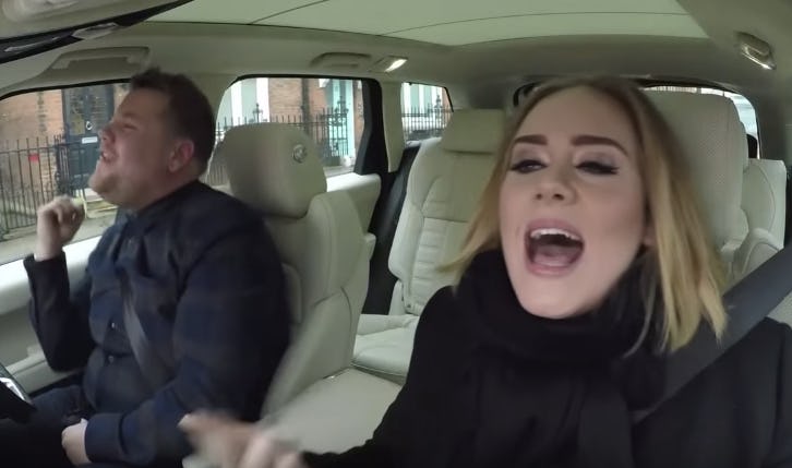 Adele & James Corden Do Carpool Karaoke In This Hilarious Teaser For