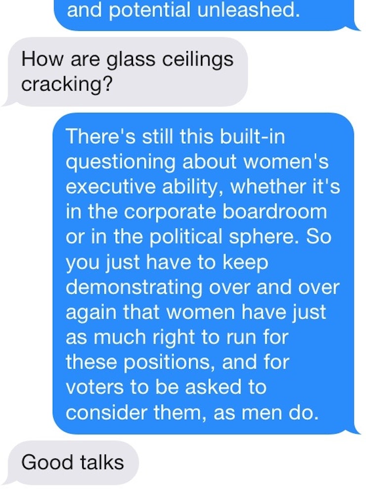 I Used Only Feminist Hillary Clinton Quotes On Tinder To See How Men