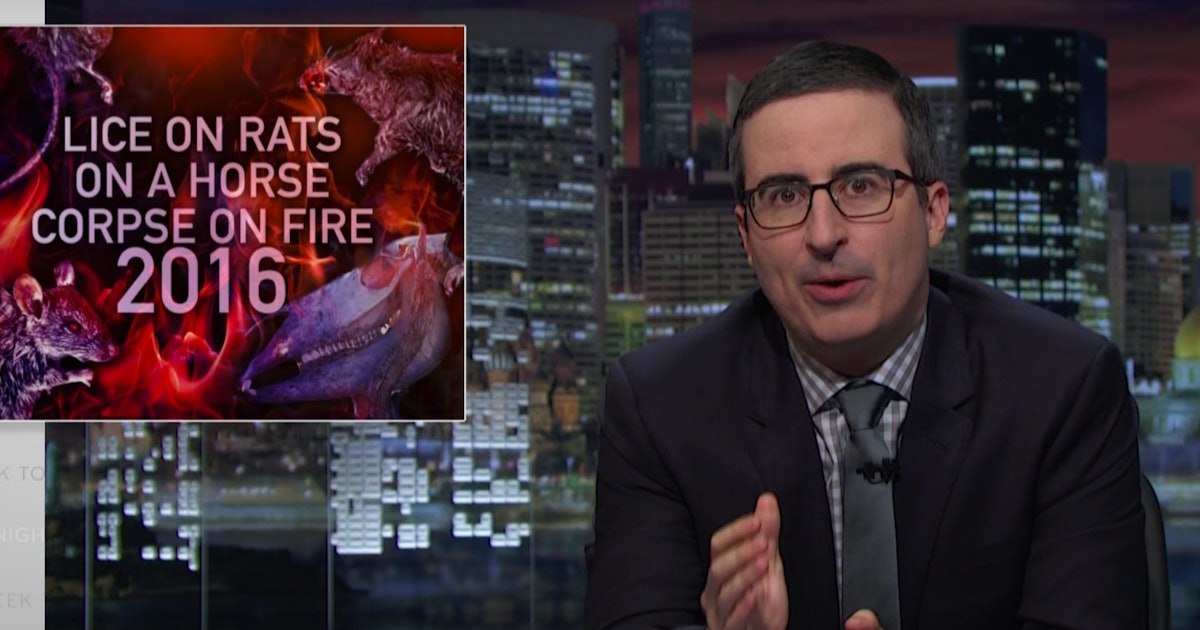 7 Painfully Accurate Ways John Oliver Has Described This Election - Bustle