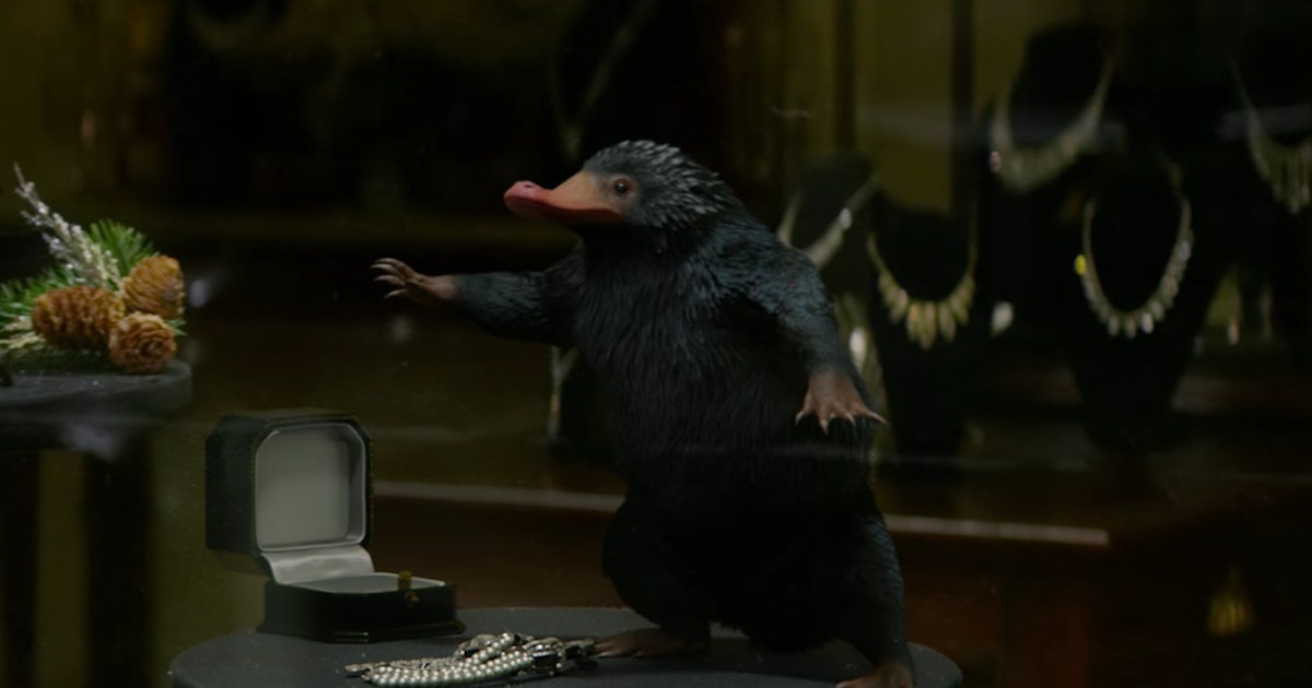 The Niffler In 'Fantastic Beasts And Where To Find Them' Steals The