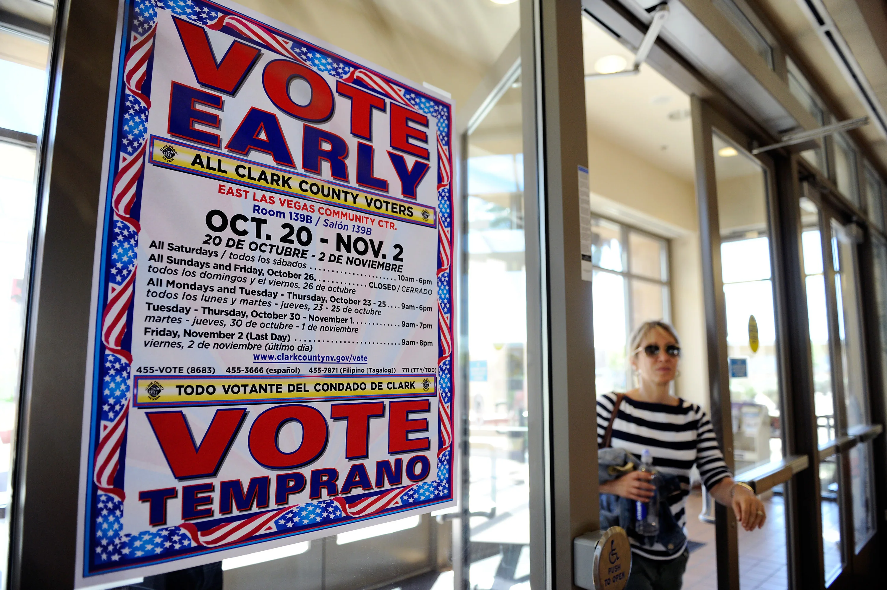Image result for nevada poll station
