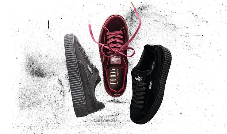 Puma Creepers Velvet Rihanna Puma Creepers Velvet Rihanna