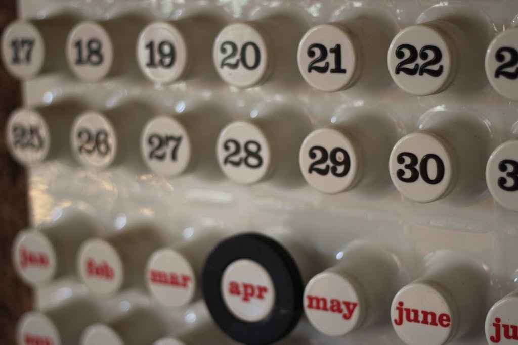 How does the calendar method of birth control work?