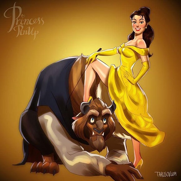 Why Disney Princesses Reimagined As Pin Up Models Is A Sexy But Body Positive Update — Photos
