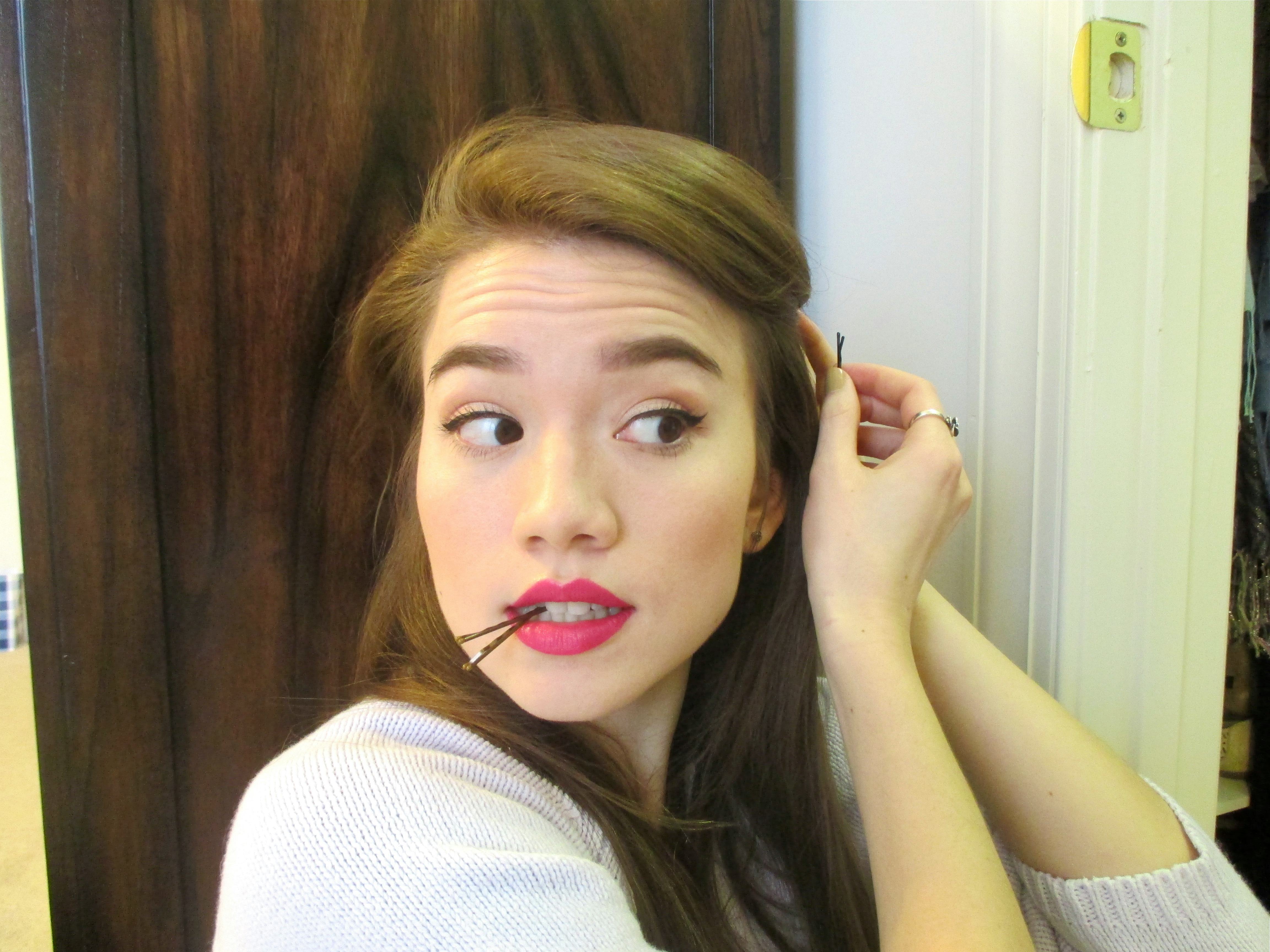 Quick And Easy Hairstyles With Bobby Pins