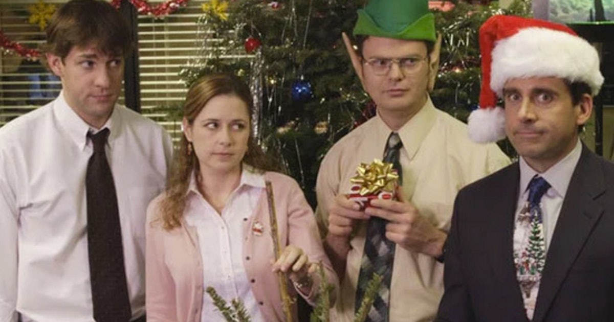 'The Office' "Christmas Party" Episode 10 Years Later ...
 Office Team Celebration