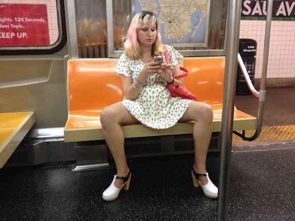 Why Do Guys Spread Their Legs When Sitting On The Subway My Weekend Of