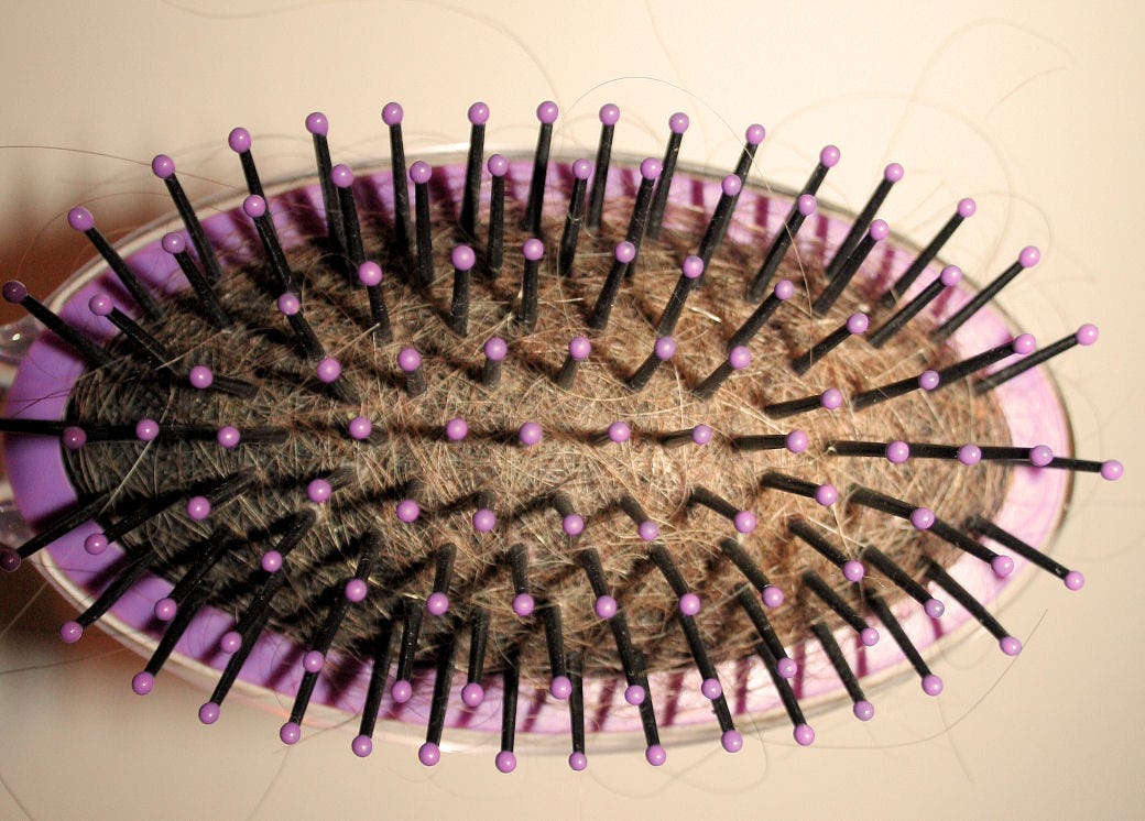 How To Stop Your Hair From Falling Out When Brushing, Because It's No