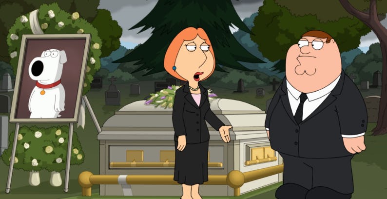 A Eulogy for 'Family Guy's Brian Griffin