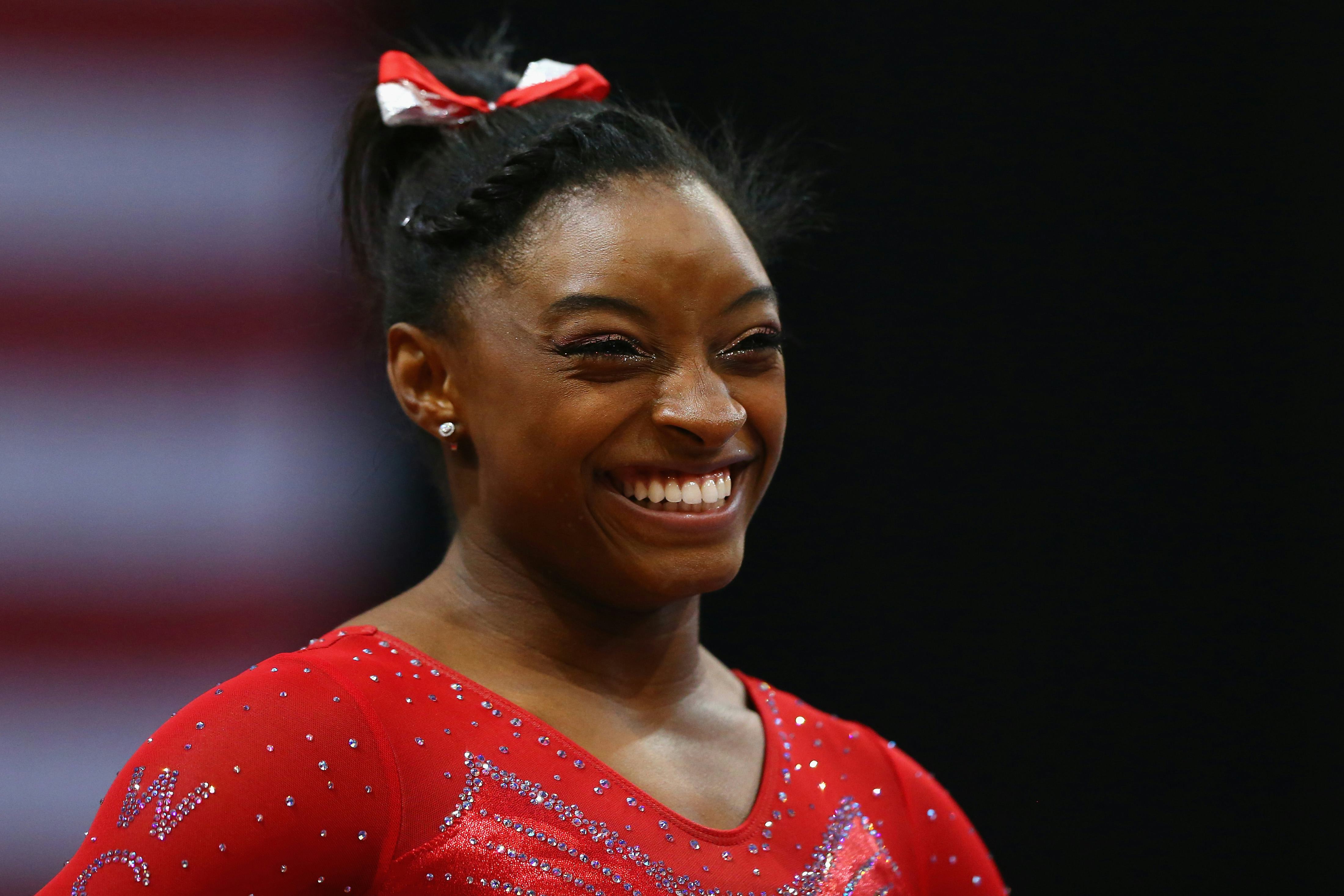 What Is Simone Biles' Snapchat Name? The World Champion Gymnast Is A Fan Of The Puppy Filter ...