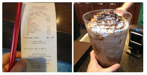 The Most Expensive Starbucks Drink Ever Created Has 60 Shots of Espresso and Costs 54.75