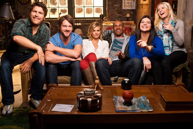 cast of happy endings