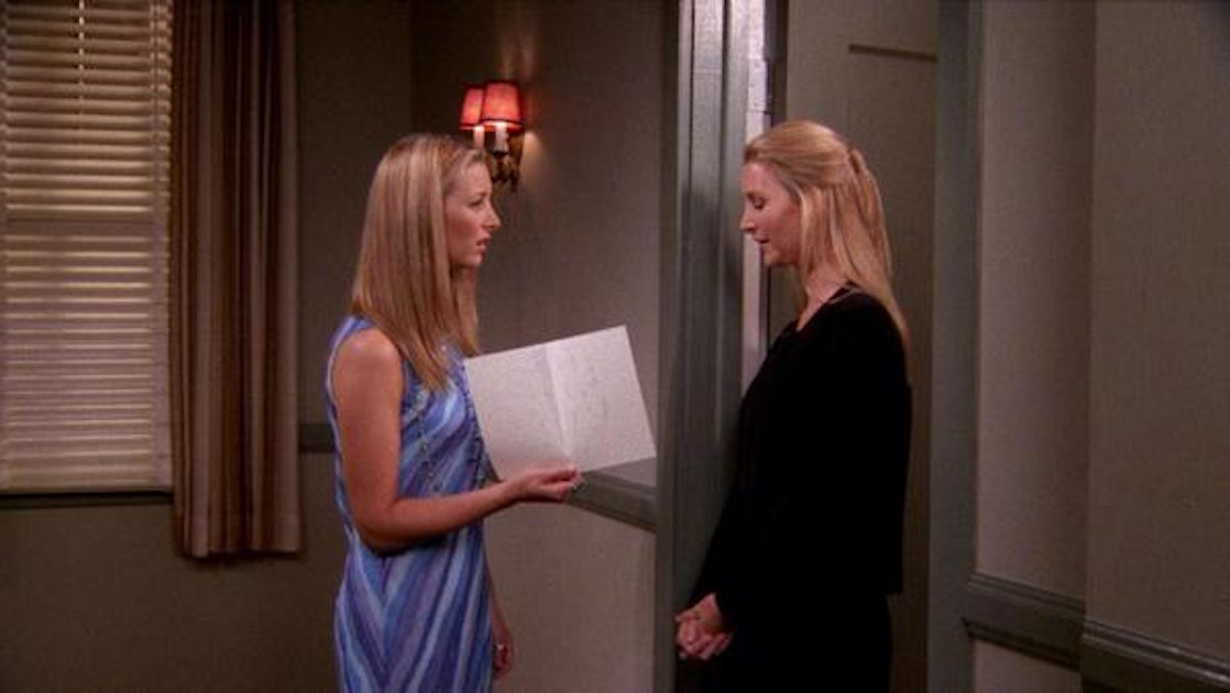 Friends Phoebe Vs Ursula Buffay These Very Different Twins Actually 