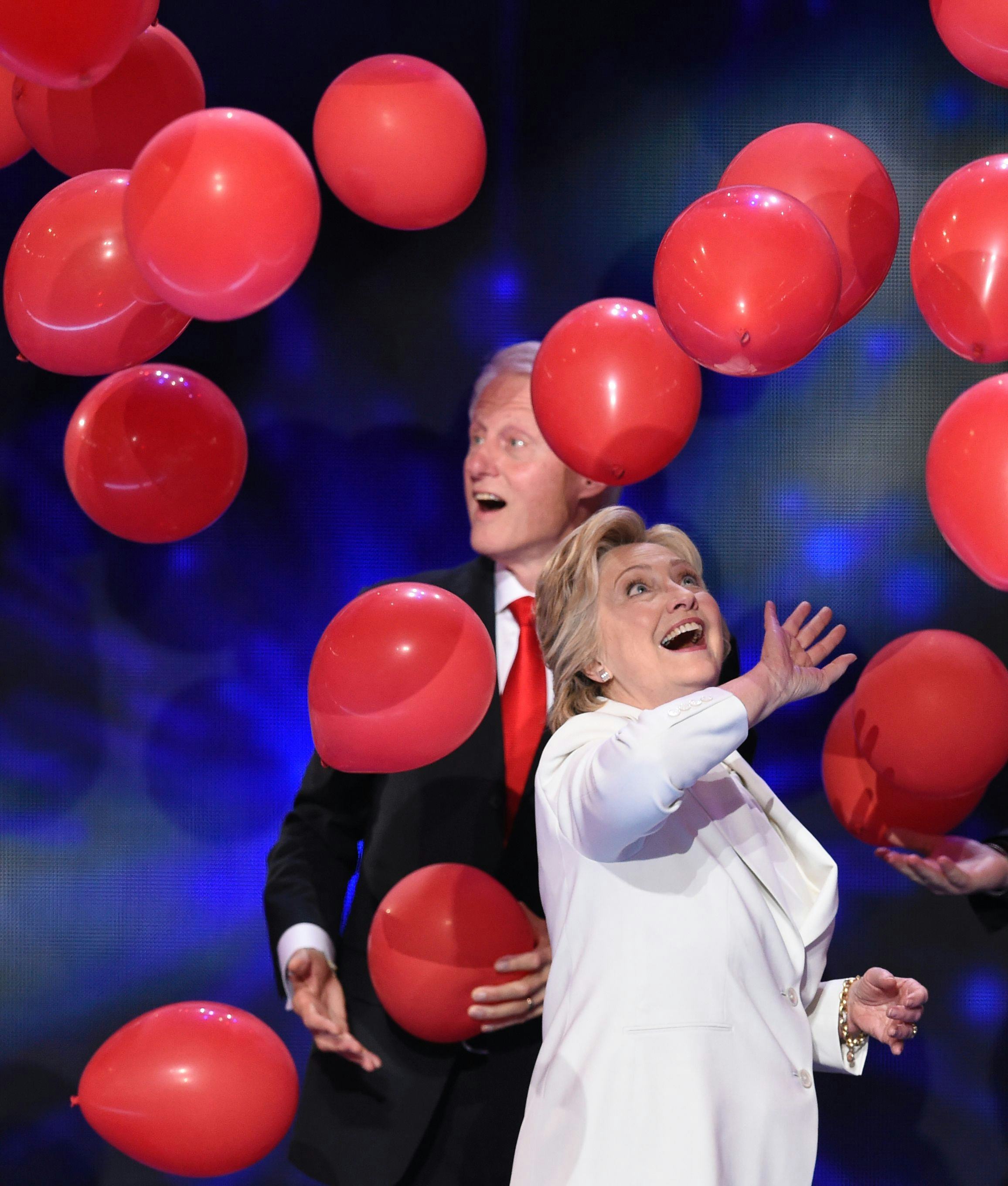 These Bill & Hillary Clinton Balloon Drop Memes & GIFs Will Make You