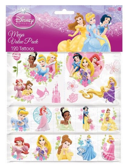 7 Disney Princess Temporary Tattoos So You Can Be The Fairest Of Them All