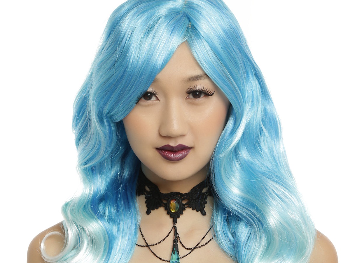 11 Of The Coolest Blue Halloween Wigs To Give You Some Costume