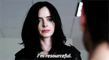Image result for jessica jones resourceful gif