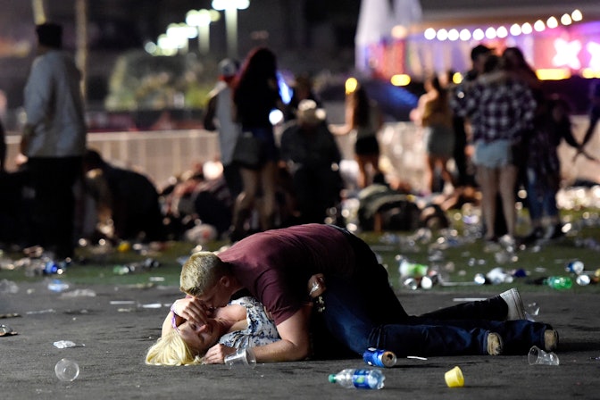 Photos Of Las Vegas Shooting Reveal A Horrific Scene