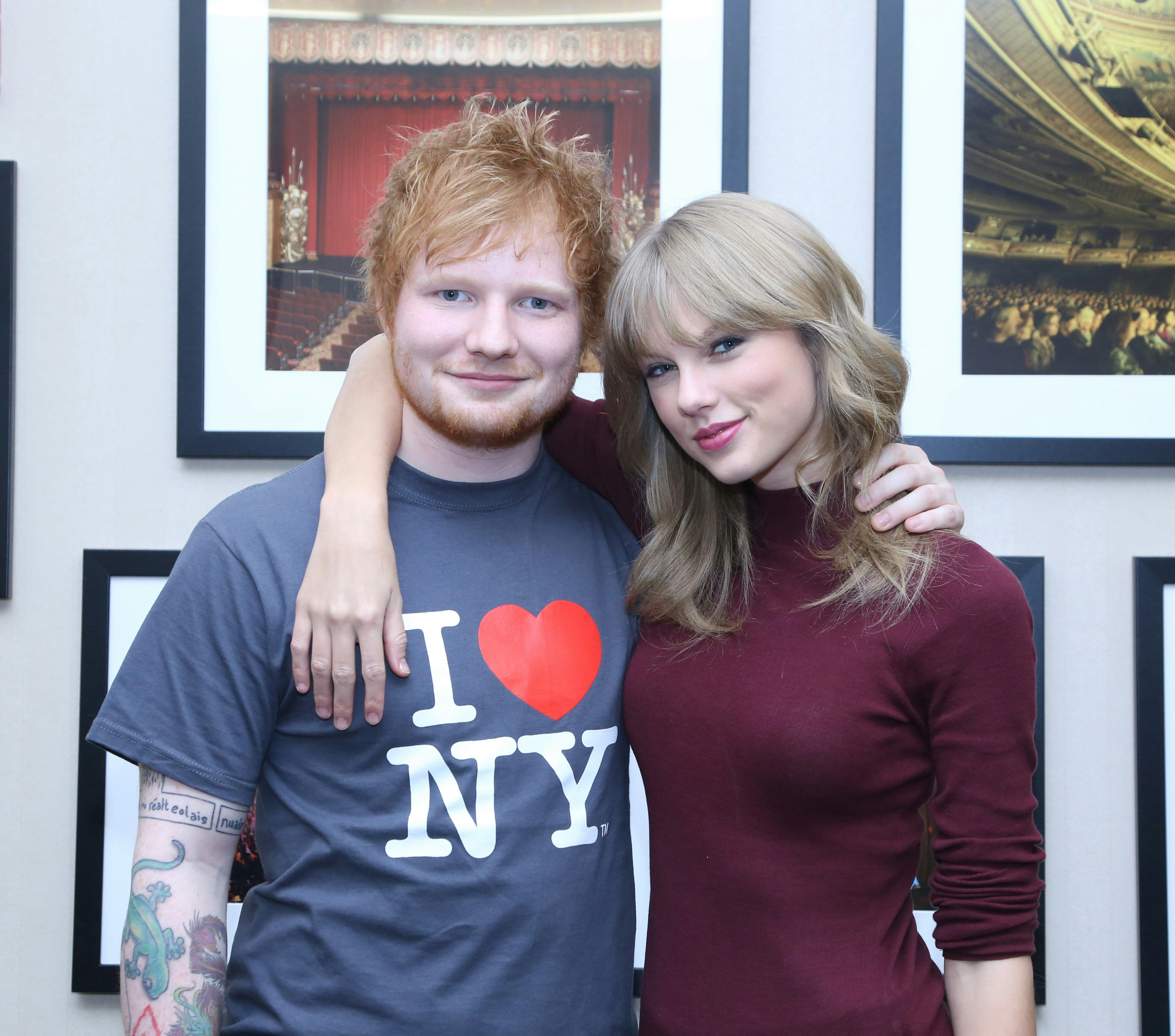 Ed Sheeran Says Taylor Swift’s “Dress” Isn’t About Him In Case It Wasn’t Obvious Already Anna Webber Getty Images Entertainment Getty Images
