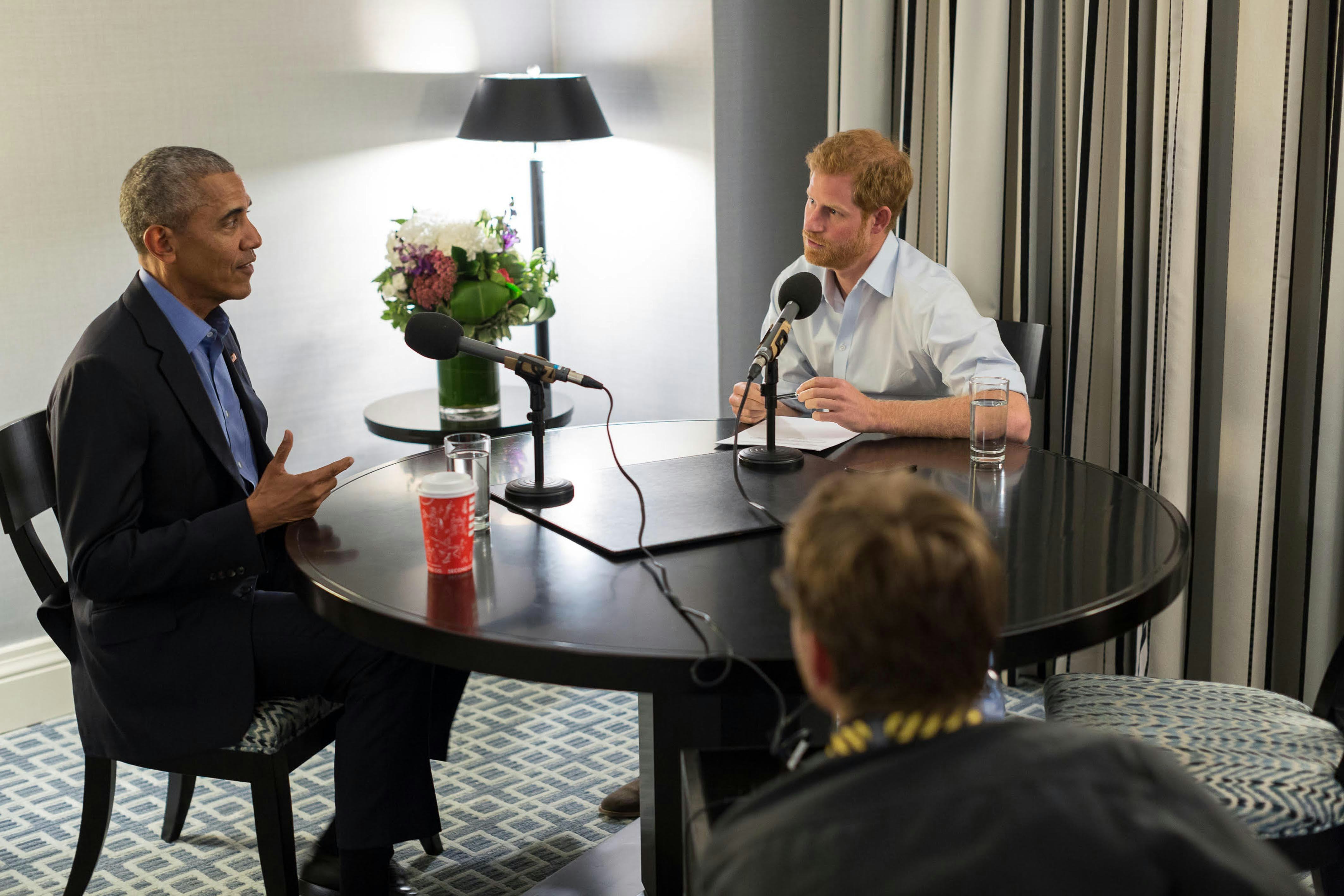 Prince Harry interviews Obama for radio show Prince Harry interviews Obama for radio show