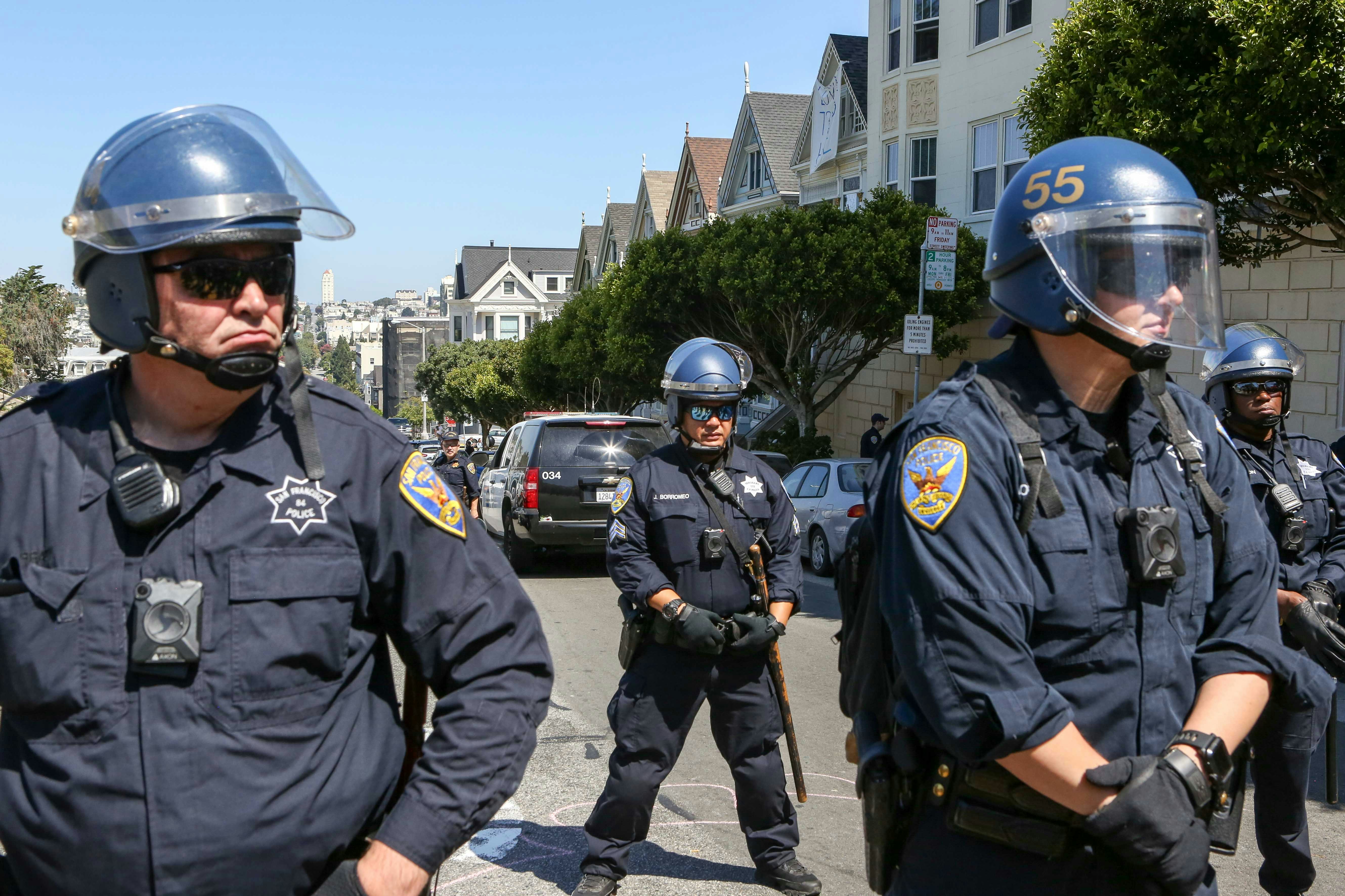 Violence, arrests at Berkeley rally