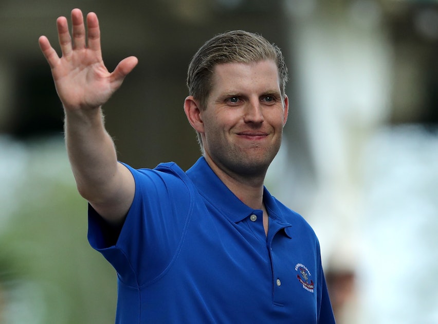 What Is Eric Trump's Net Worth? It'll Make Your Jaw Drop