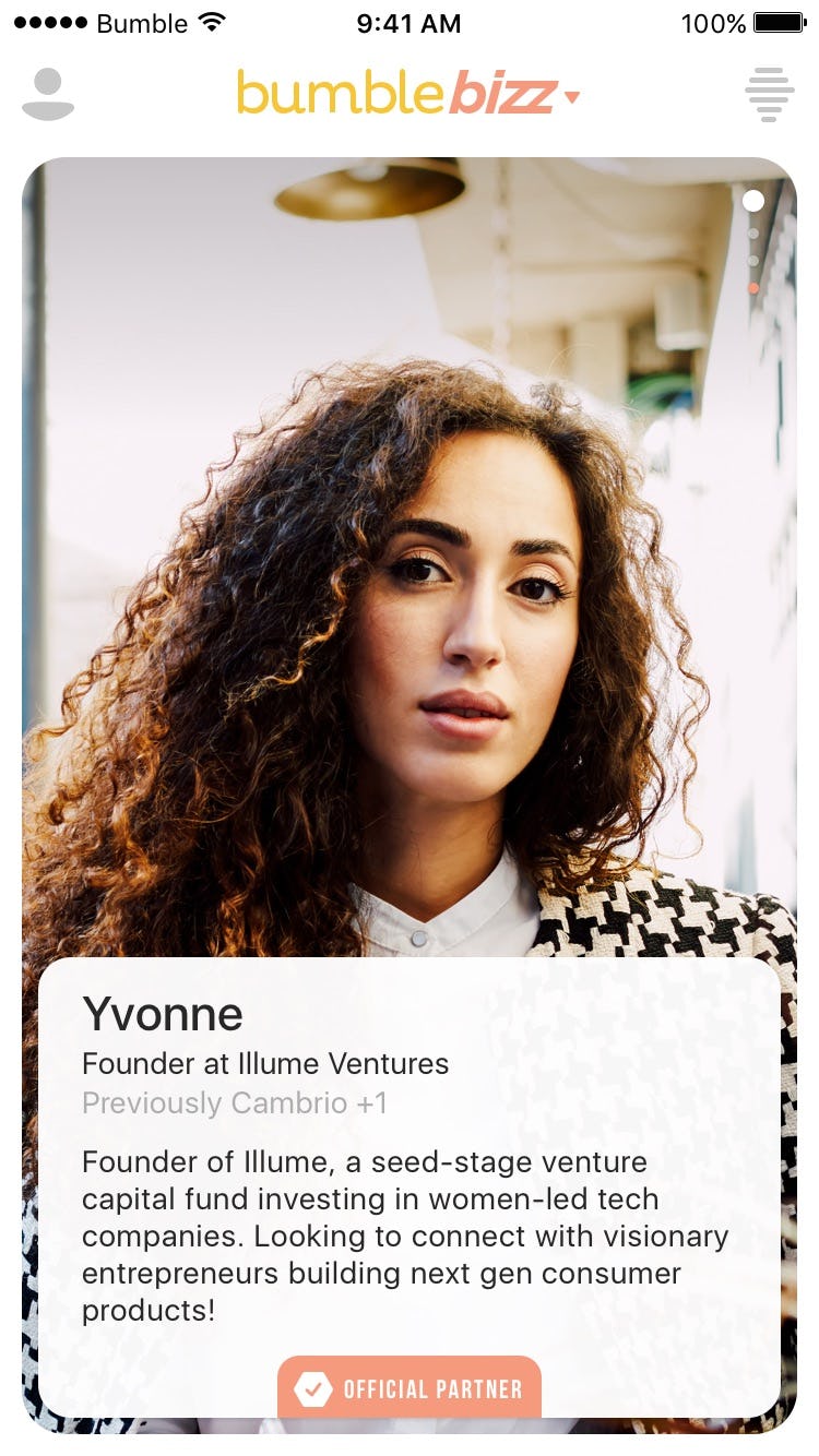 Female bumble profiles