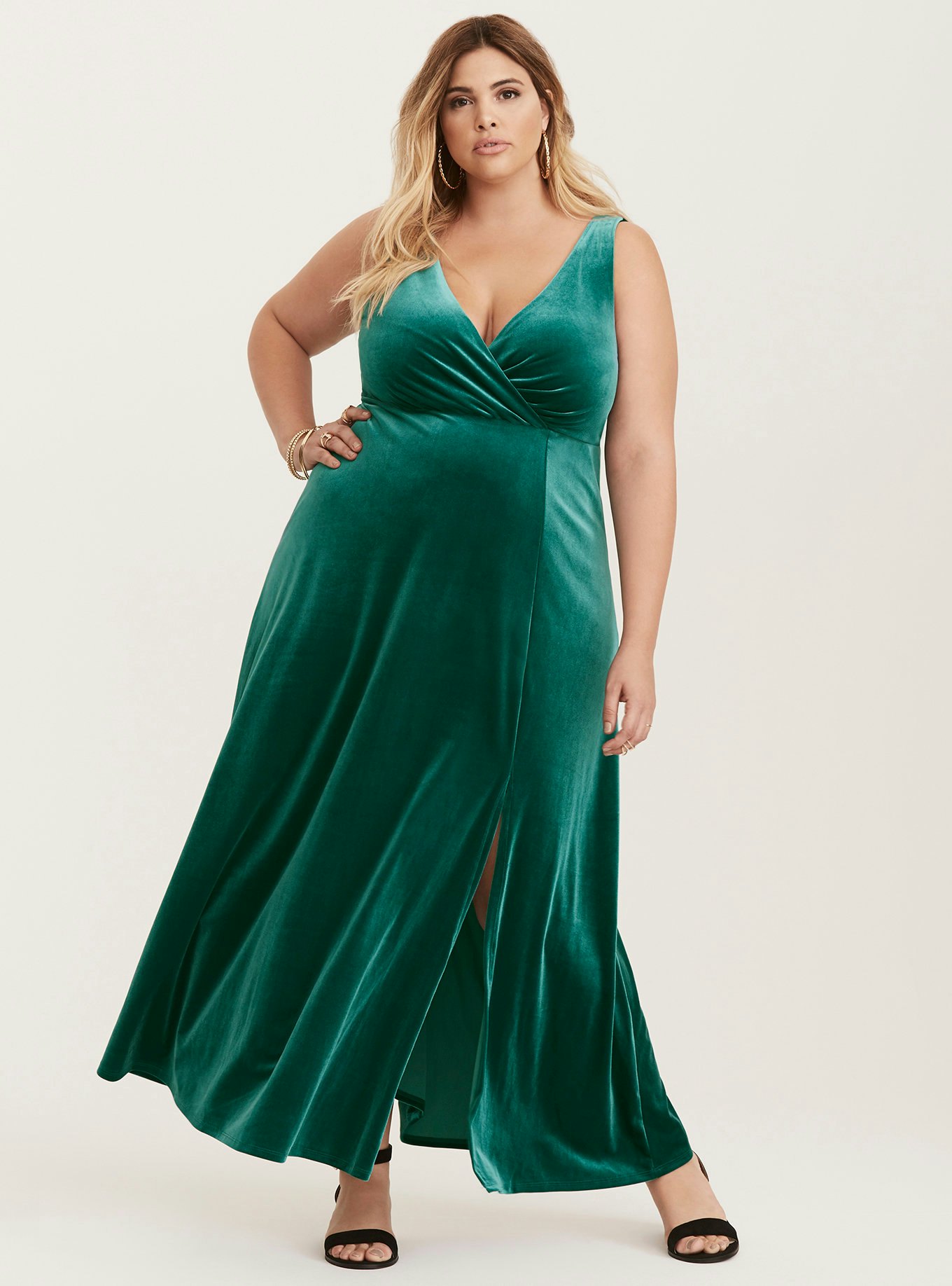 torrid teal dress