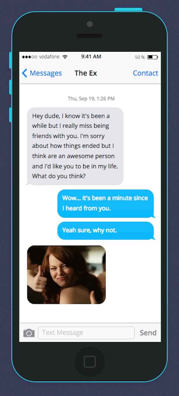 5 Texts To Send Your Ex After No Contact If You Want To Establish A Friendship 5 Texts To Send Your Ex After No Contact If You Want To Establish A Friendship