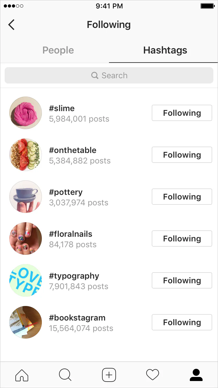 can you see what hashtags people follow on instagram this new feature isn t private for everyone - how to hide hashtags you follow on instagram