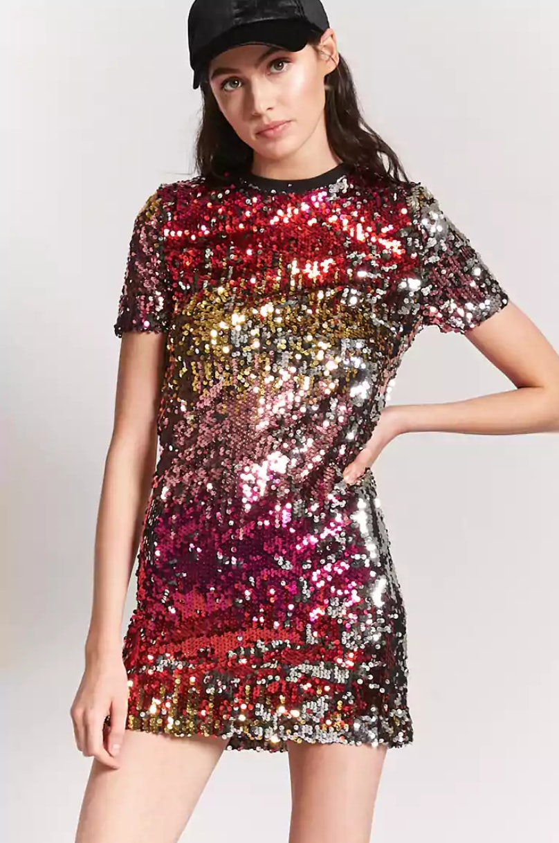forever 21 sequin dress plus size