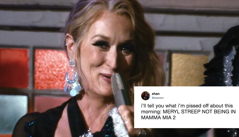 Is Meryl Streep In The 'Mamma Mia' Sequel? Fans Think Donna Is Dead ...