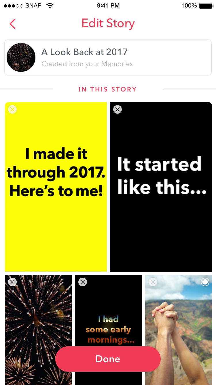 How Does Snapchat Choose What’s Included In Your 2017 Memories Story