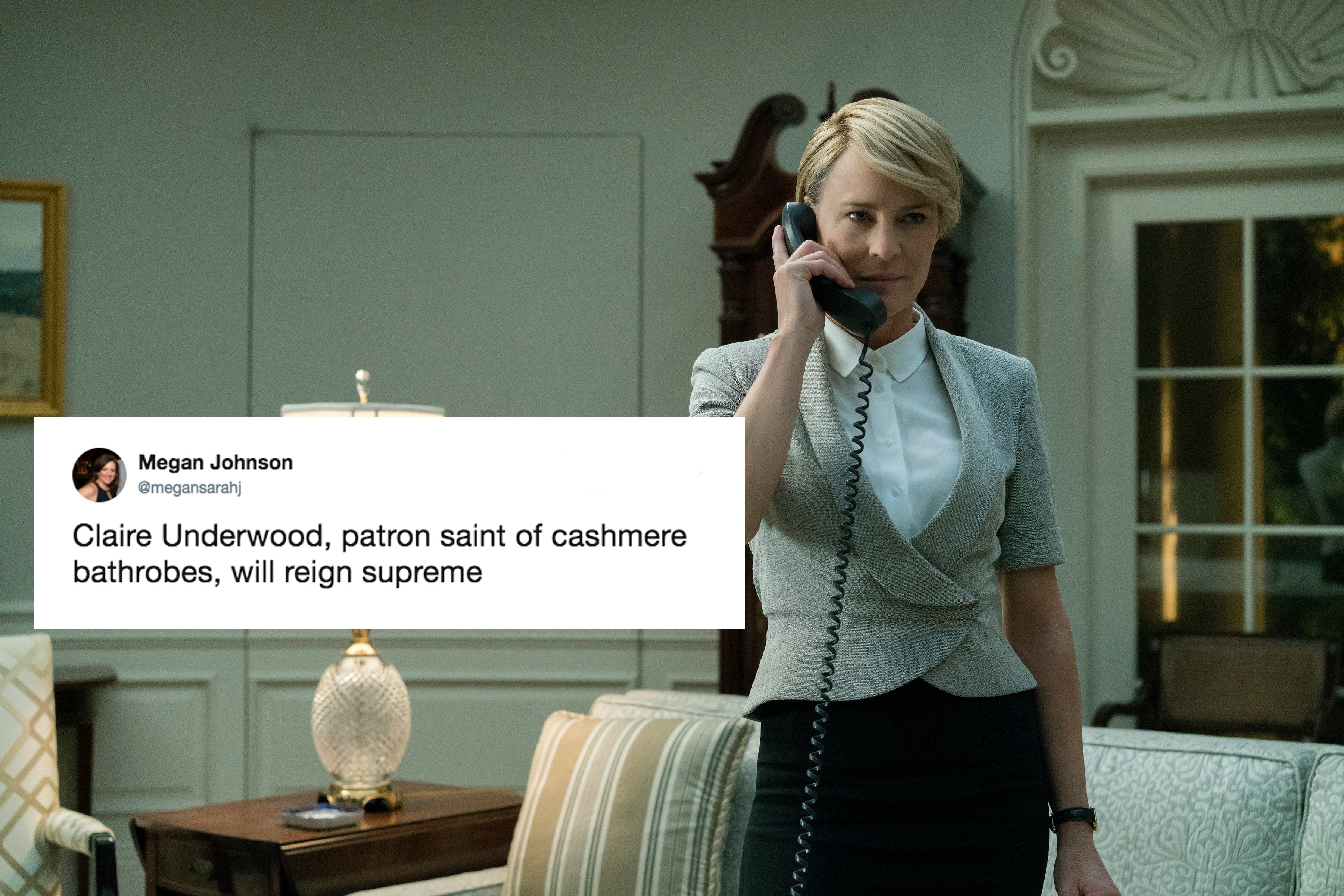 House Of Cards Season 6 Production Will Resume In 2018 With Robin Wright As The Star We Deserve David Giesbrecht Netflix Bustle