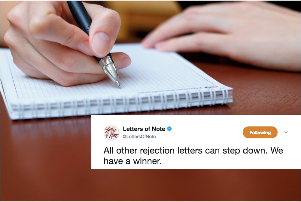 This Publisher Rejection Letter From 1928 Is Straight Up The Most Crushing Thing You'll Read Today by Sadie Trombetta for Bustle