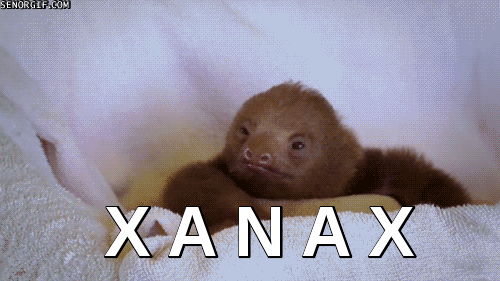 xanax sloth calm ttc hes
