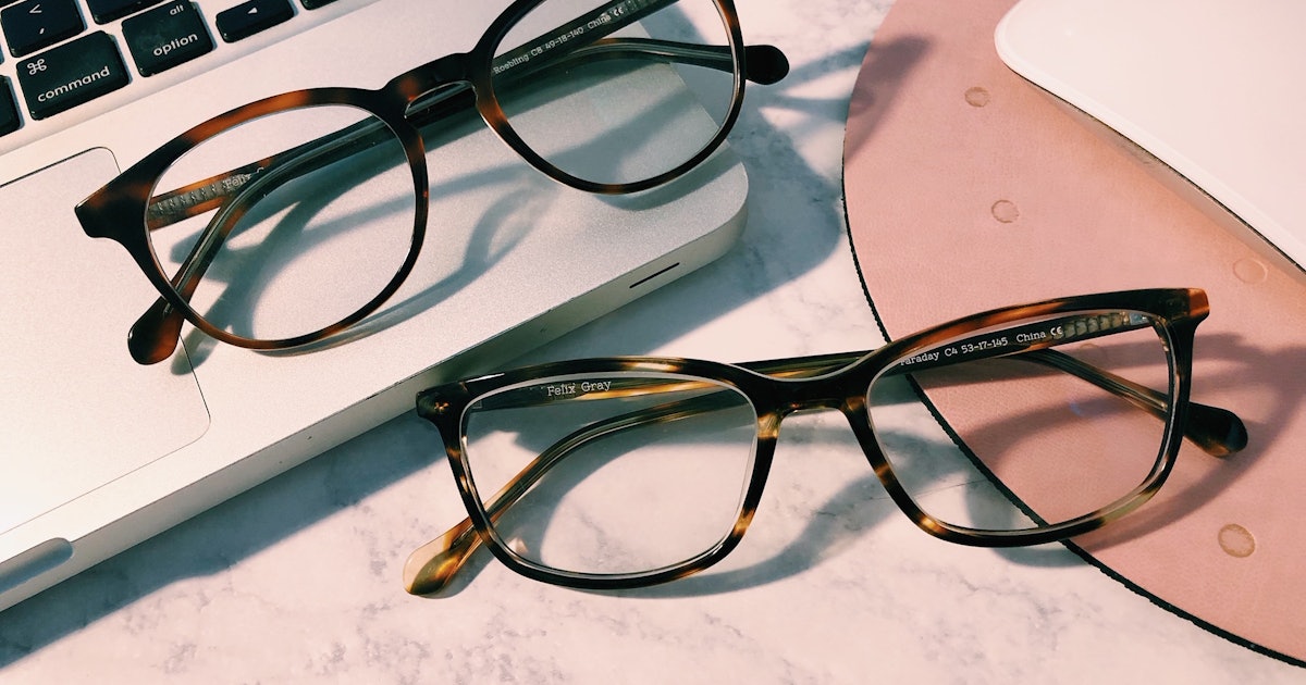 These Cute New Glasses For People Who Stare At Screens All Day Actually Cured My Headaches