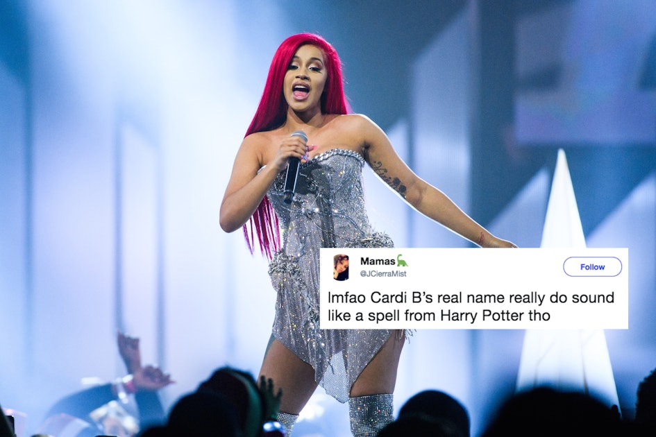 These Tweets About Cardi B's Real Name Will Make You Laugh So Hard