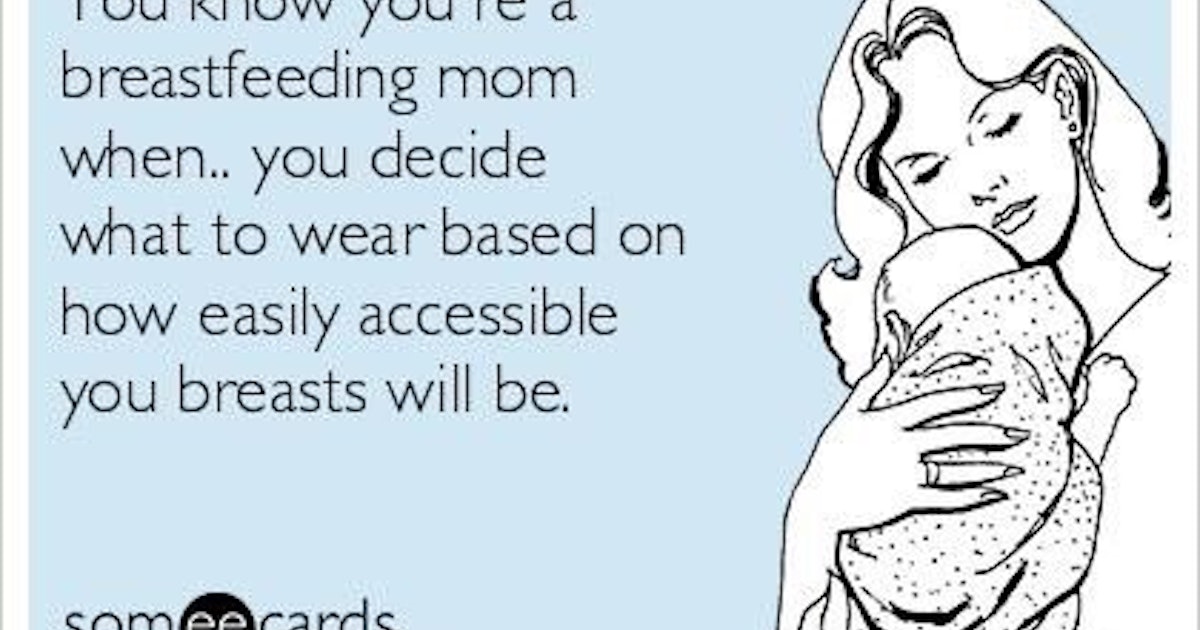 20 Breastfeeding Memes That Will Make You Laugh So Hard You Leak (Again)