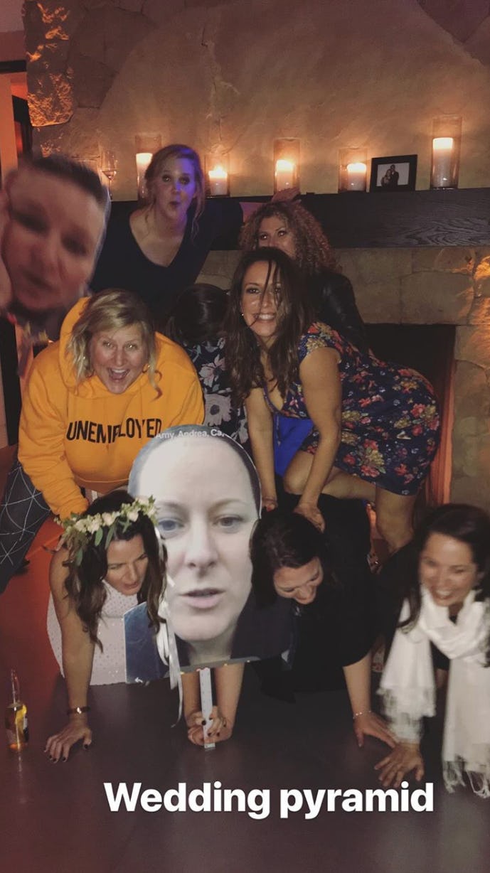 Celebrity Guests At Amy Schumer S Wedding Include Jennifer Celebrity Guests At Amy Schumer S Wedding Include Jennifer Lawrence The Pictures Are Adorable
