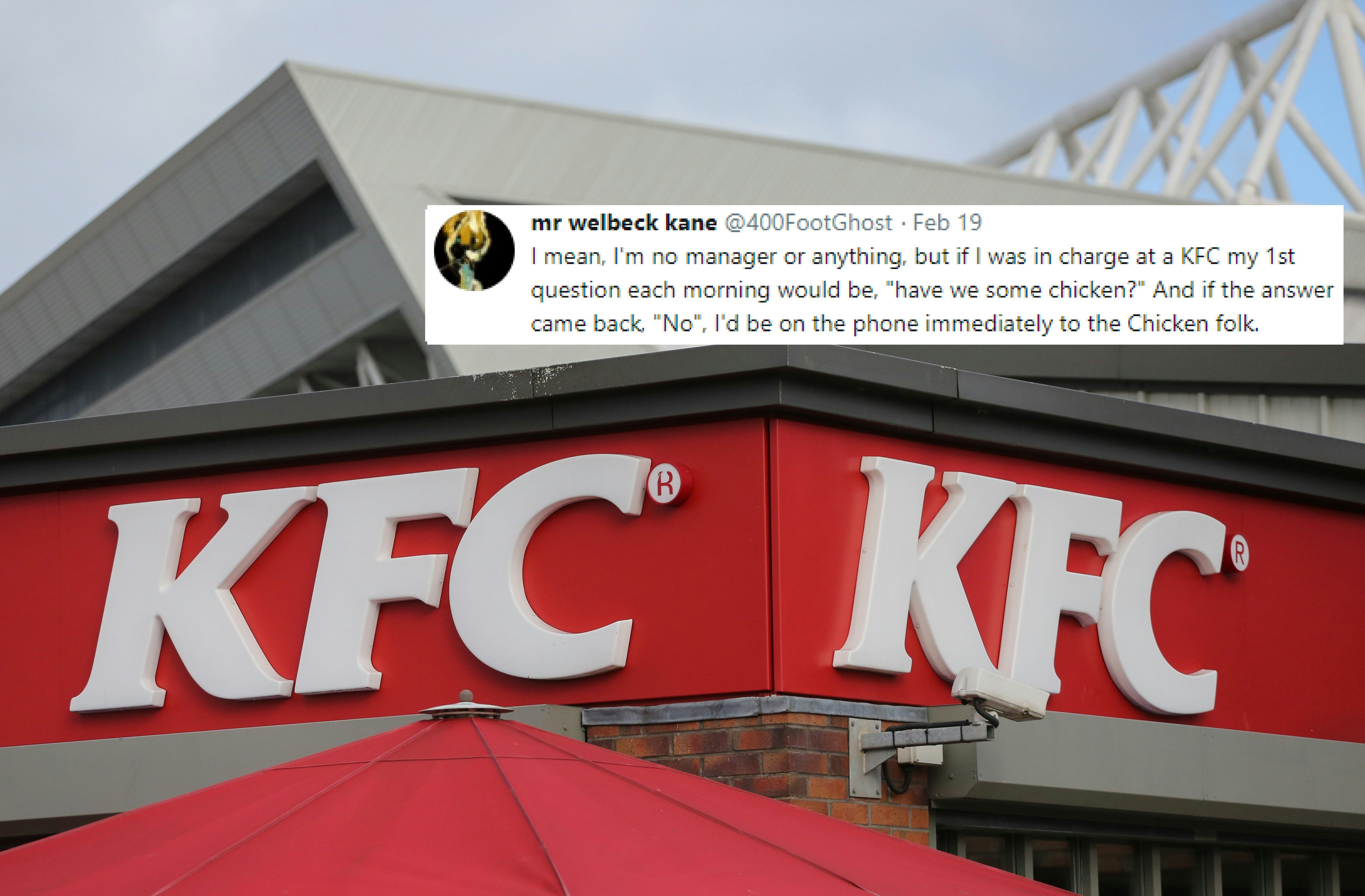 KFC Apologized After A Chicken Shortage In The UK Frustrated Customers