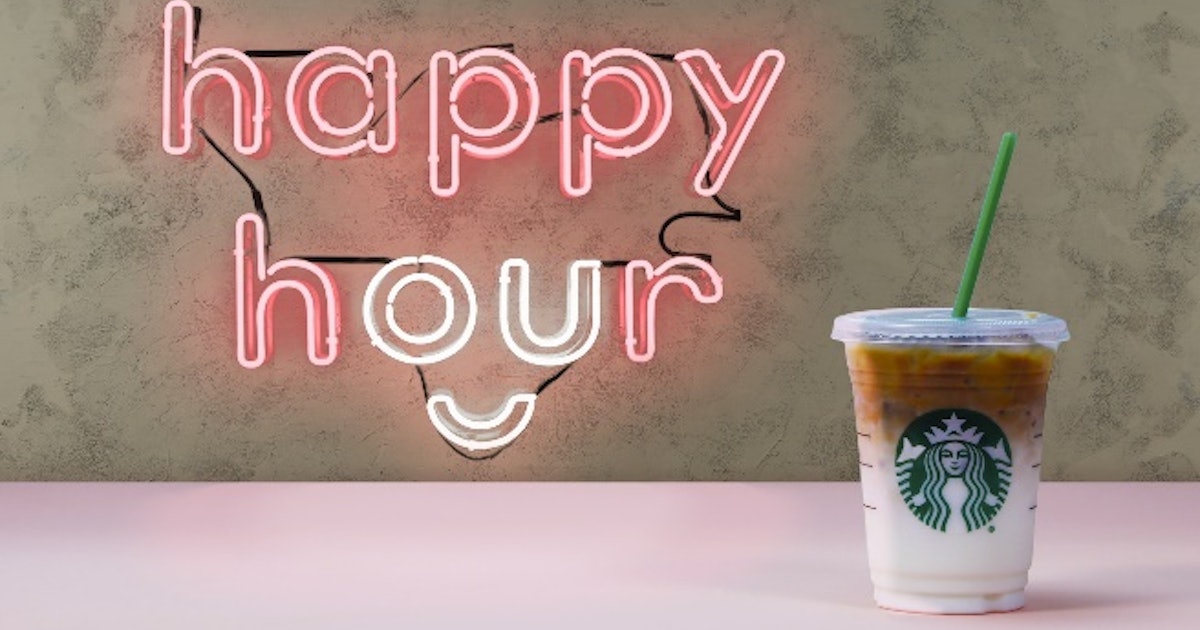 When Is Starbucks' Happy Hour In 2018? You Can Get Even ...