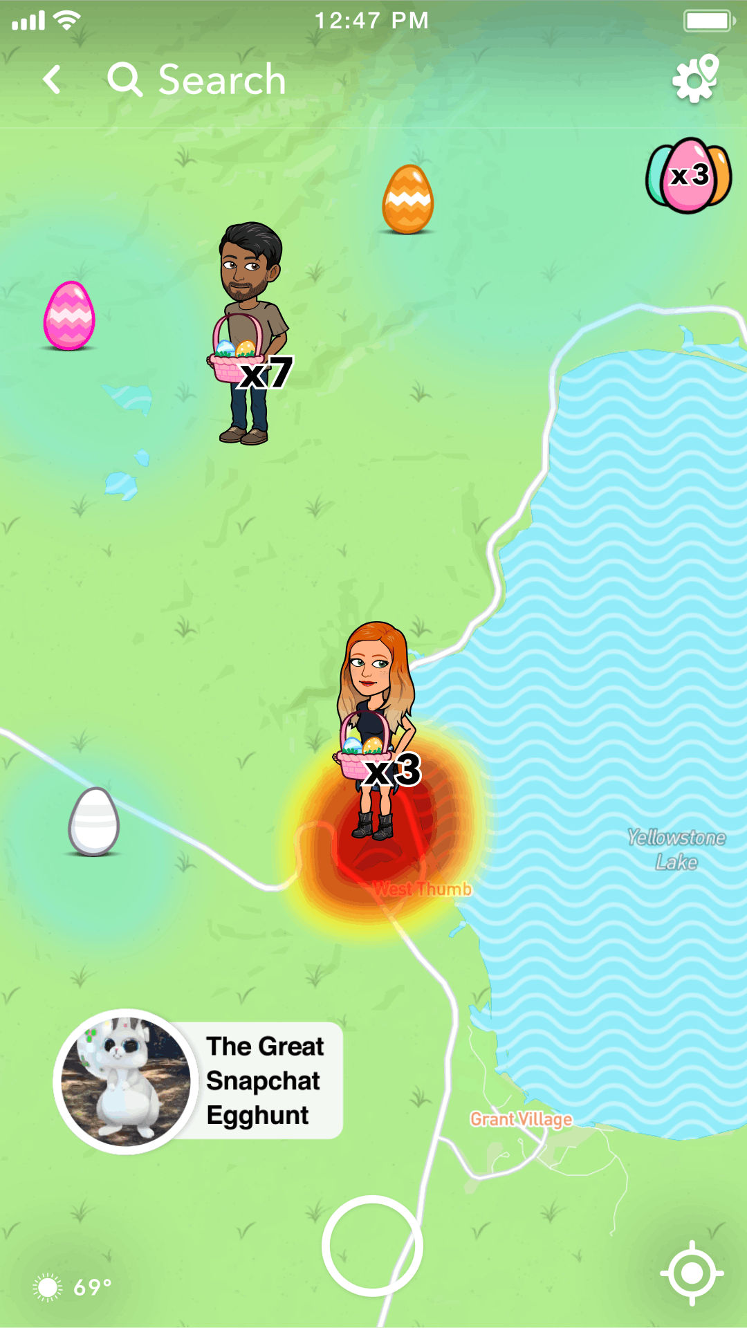 How To Find Easter Eggs On Snap Map During Snapchats Egg - 