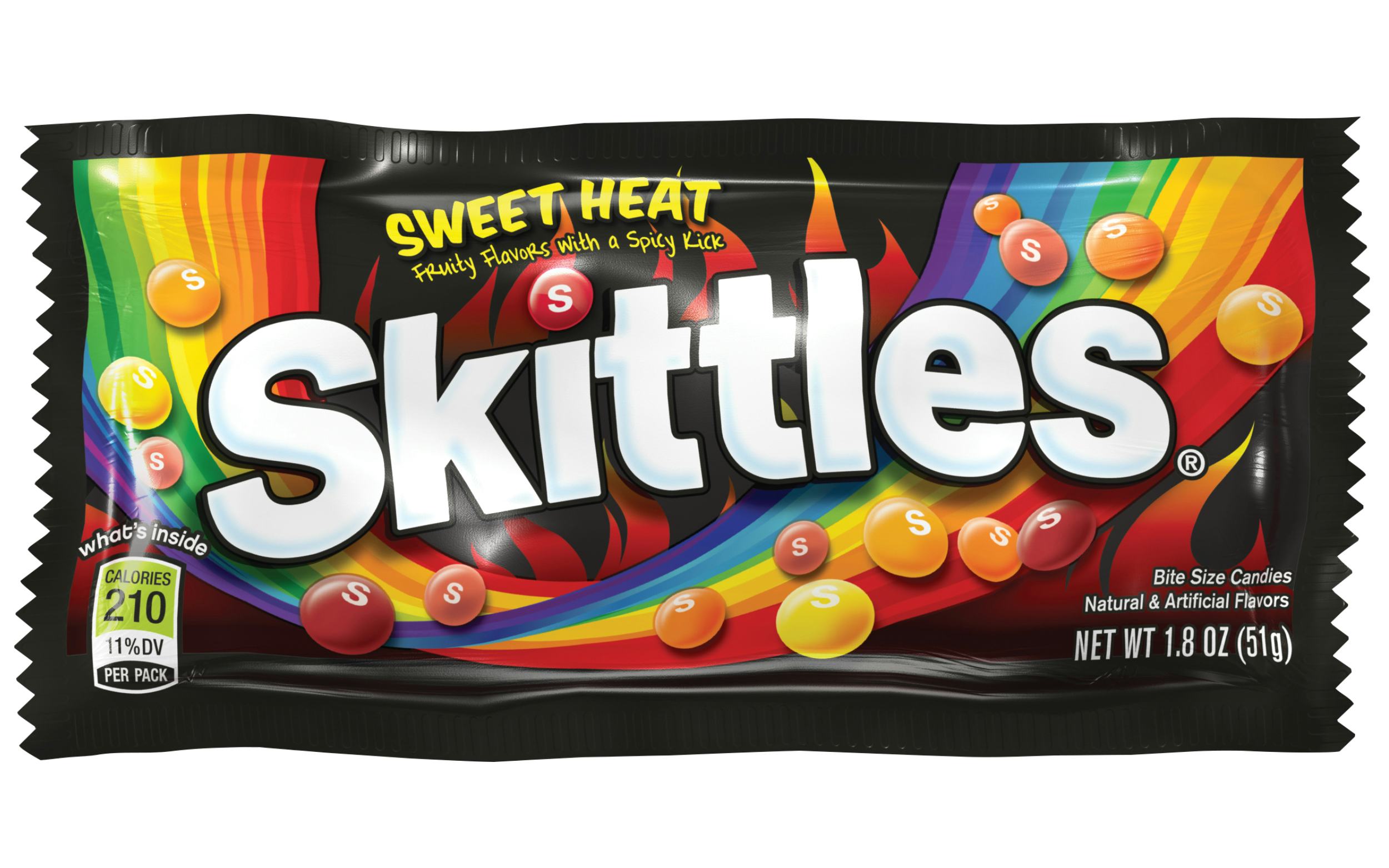 Skittles' Sweet Heat Flavors Have A Spicy Kick & You'll Want To Try All