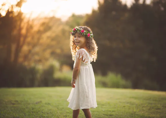 boho flower girl dresses toddler